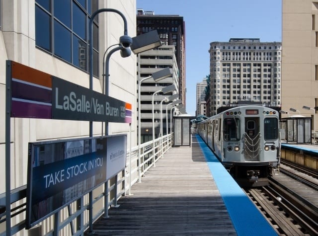 Grown-up Travel Guide Daily Photo: The “L” at LaSalle/Van Buren, Chicago, USA The "L" at LaSalle/Van Buren, Chicago