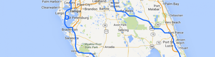 Introduction: A three week road trip around Florida Screenshot 2014-01-10 14.19.20