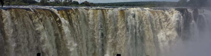 Making the most of a morning in Victoria Falls, Zimbabwe Vic Falls from Rainforest Park