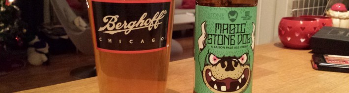 Grown-up Travel Guide Beer Diary: Day 10 Grown-up Travel Guide Beer Diary Day 10: Magic Stone Dog Saison Pale Ale hybrid