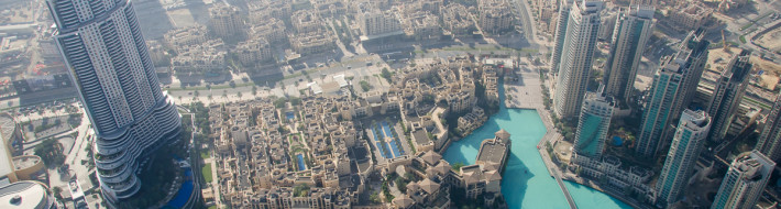 Not to be missed – what to see and do in Dubai, United Arab Emirates Burj Khalifa view down