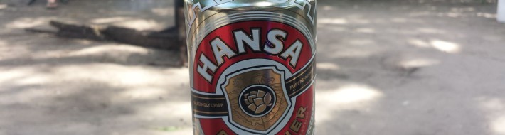 Grown-up Travel Guide Beer Diary: Day 108 Grown-up Travel Guide Beer Diary Day 108: Hansa Pilsener from Kgalagadi Brewers Ltd of Gabarone, Botswana