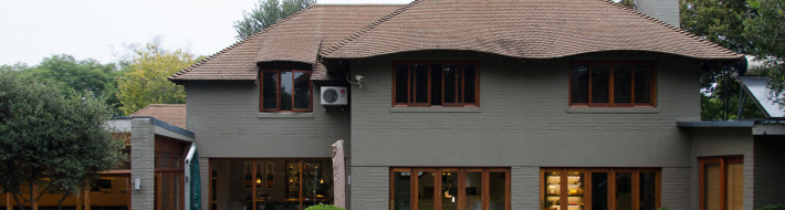 Hotel Review – The Peech Hotel, Johannesburg, South Africa Exterior from garden