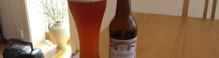 Grown-up Travel Guide Beer Diary: Day 186 Grown-up Travel Guide Beer Diary - Day 186: La Jumalie from Brasserie Vigneron Brasseur of Montreuil, France