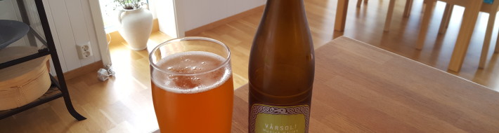 Grown-up Travel Guide Beer Diary: Day 242 Grown-up Travel Guide Beer Diary - Day 242: Vårsol! (Spring sun) from Ægir Bryggeri of Flåm, Norway