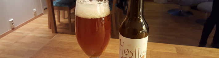 Grown-up Travel Guide Beer Diary: Day 269 Grown-up Travel Guide Beer Diary - Day 269: Høstløv Amber from Aja Bryggeri of Drammen, Norway