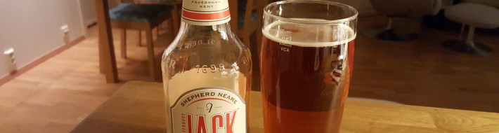 Grown-up Travel Guide Beer Diary: Day 317 Grown-up Travel Guide Beer Diary - Day 317: Canterbury Jack from Shepherd Neame of Faversham, England