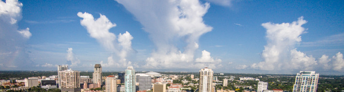 Our favourite city in Florida – St. Petersburg Aerial skyline