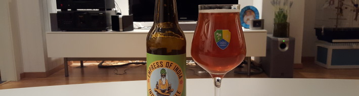 Grown-up Travel Guide Beer Diary: Number 375 Grown-up Travel Guide Beer Diary - Day 375: Empress of India from Schouskjelleren Mikrobryggeri of Oslo, Norway